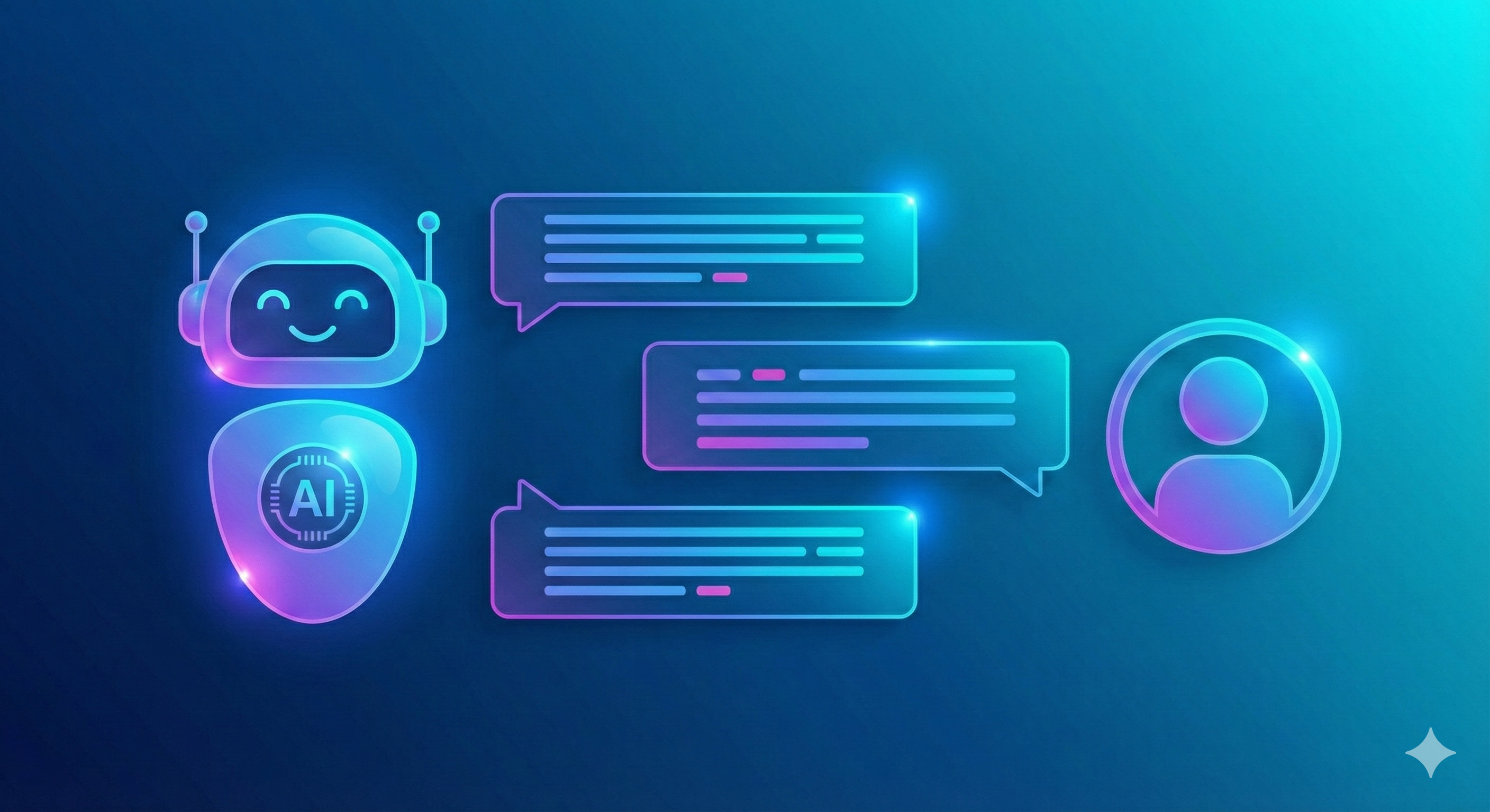 Intelligent Chatbot Illustration