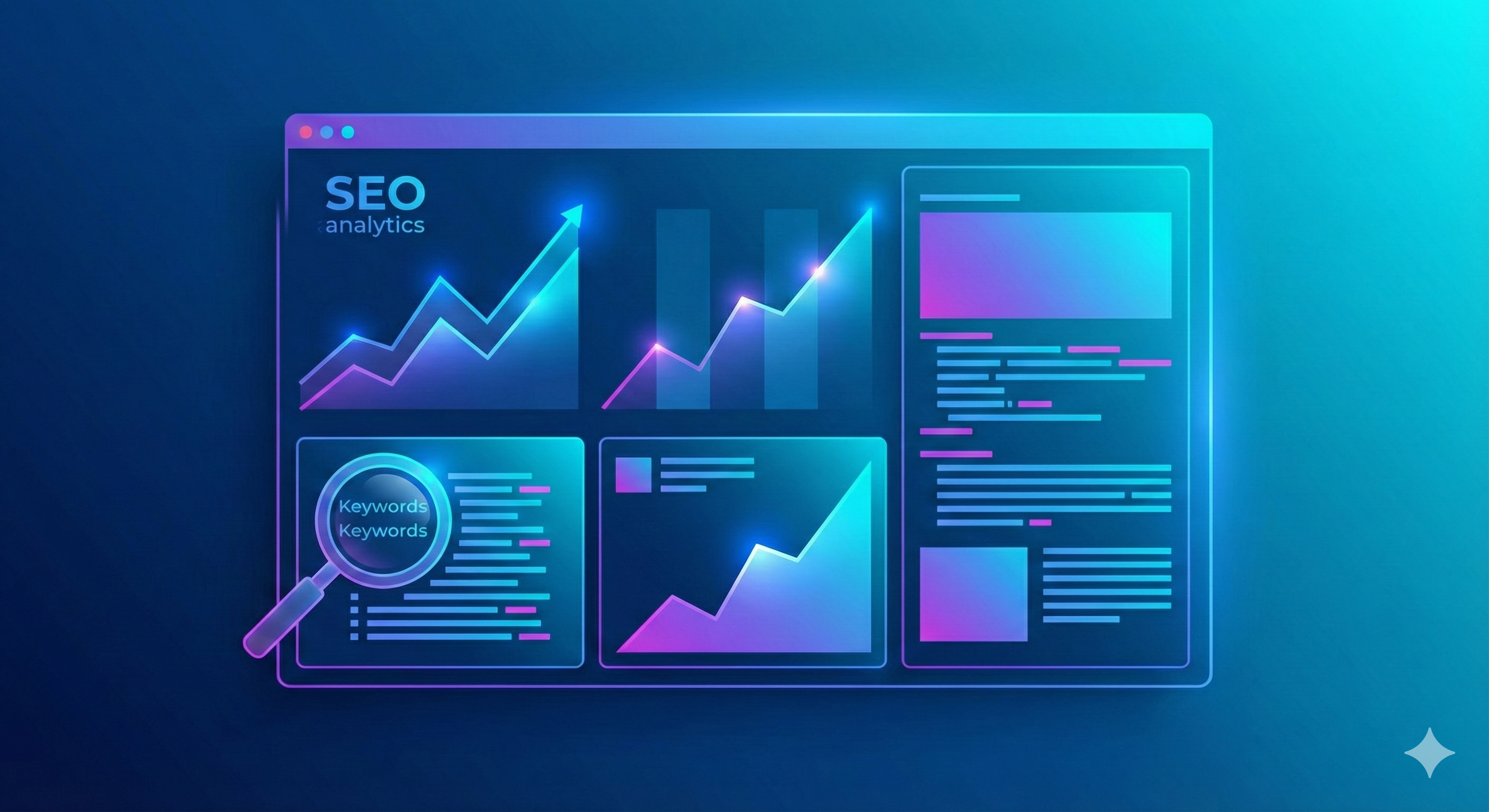 SEO Data Analytics Illustration