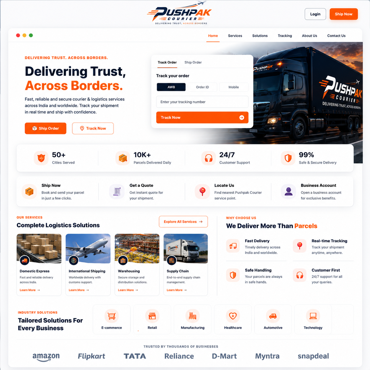 Pushpak Courier